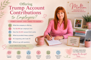 IRC Section 128 Trump Account employer contribution rules explained for small-business owners.