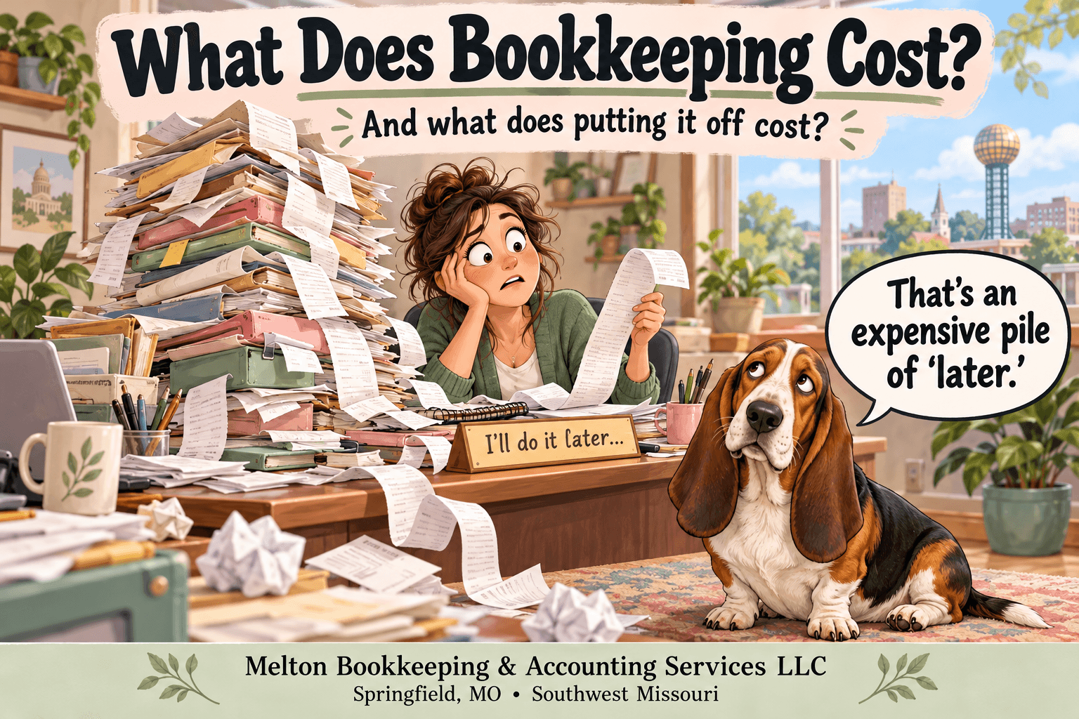 Putting your books off until later